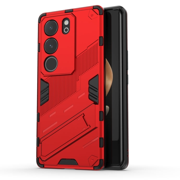 Punk Armor 2 in 1 PC + TPU Phone Case with Holder