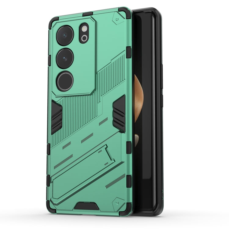 Punk Armor 2 in 1 PC + TPU Phone Case with Holder