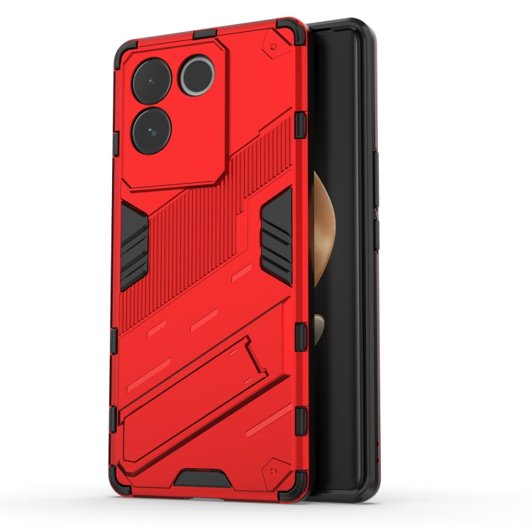 Punk Armor 2 in 1 PC + TPU Phone Case with Holder