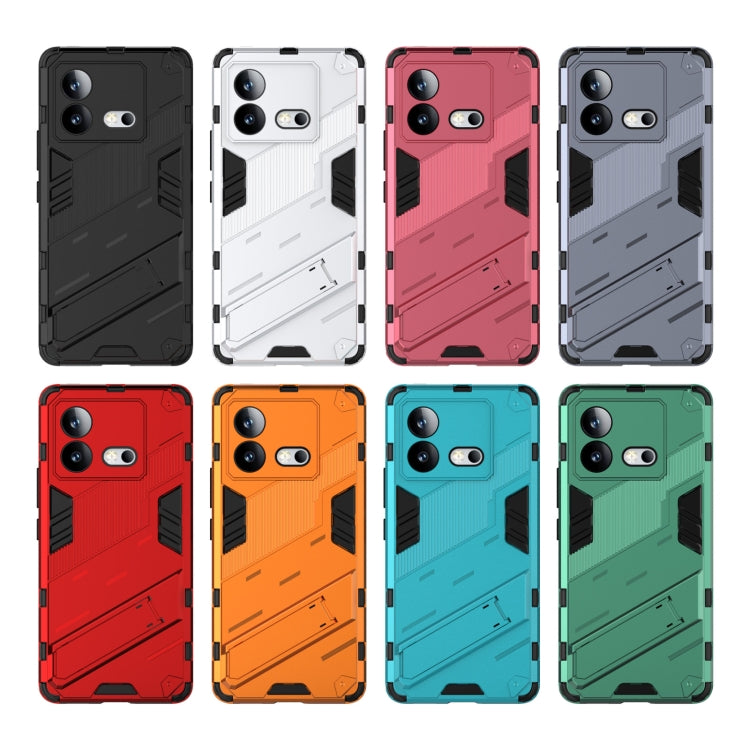 Punk Armor 2 in 1 PC + TPU Phone Case with Holder