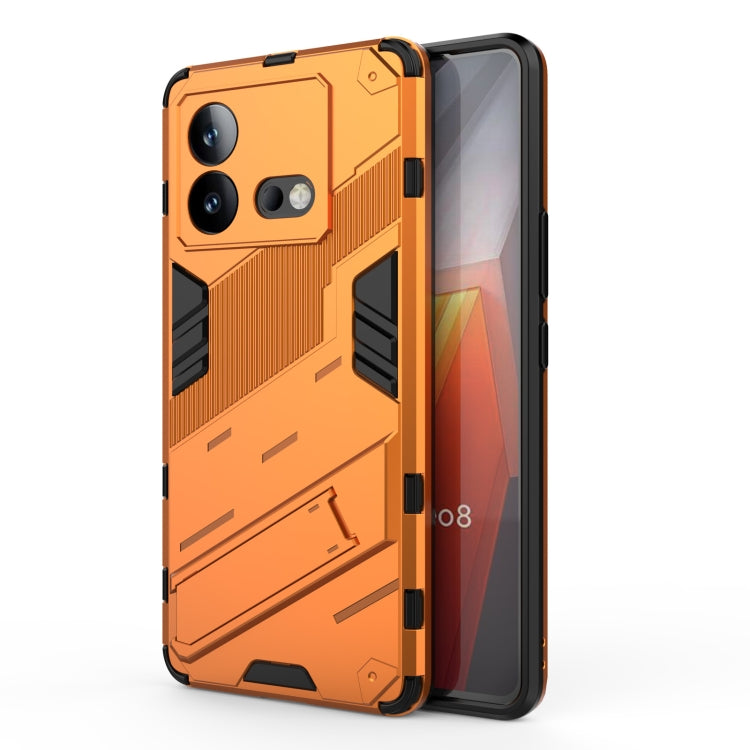 Punk Armor 2 in 1 PC + TPU Phone Case with Holder, For vivo iQOO Neo8, For vivo Y78 Global, For vivo Y27 4G Global