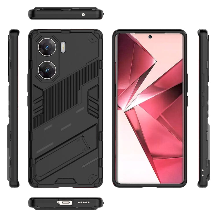 Punk Armor 2 in 1 PC + TPU Phone Case with Holder
