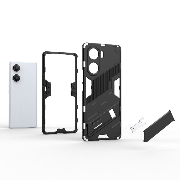 Punk Armor 2 in 1 PC + TPU Phone Case with Holder