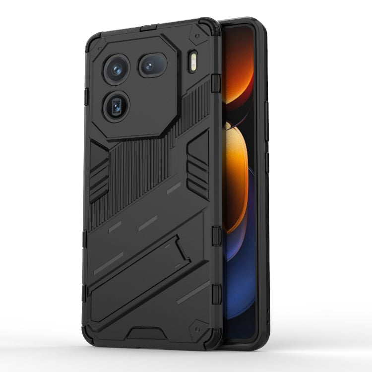 Punk Armor 2 in 1 PC + TPU Phone Case with Holder, For vivo iQOO 12 5G, For vivo Y200 5G Global, For vivo iQOO Z8