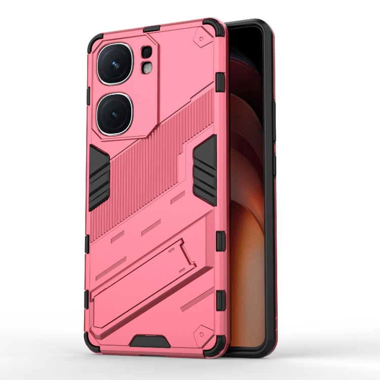 Punk Armor 2 in 1 PC + TPU Phone Case with Holder, For vivo iQOO Z9 5G, For vivo iQOO Z9 Turbo 5G, For vivo iQOO Neo9 5G, For vivo S18E 5G