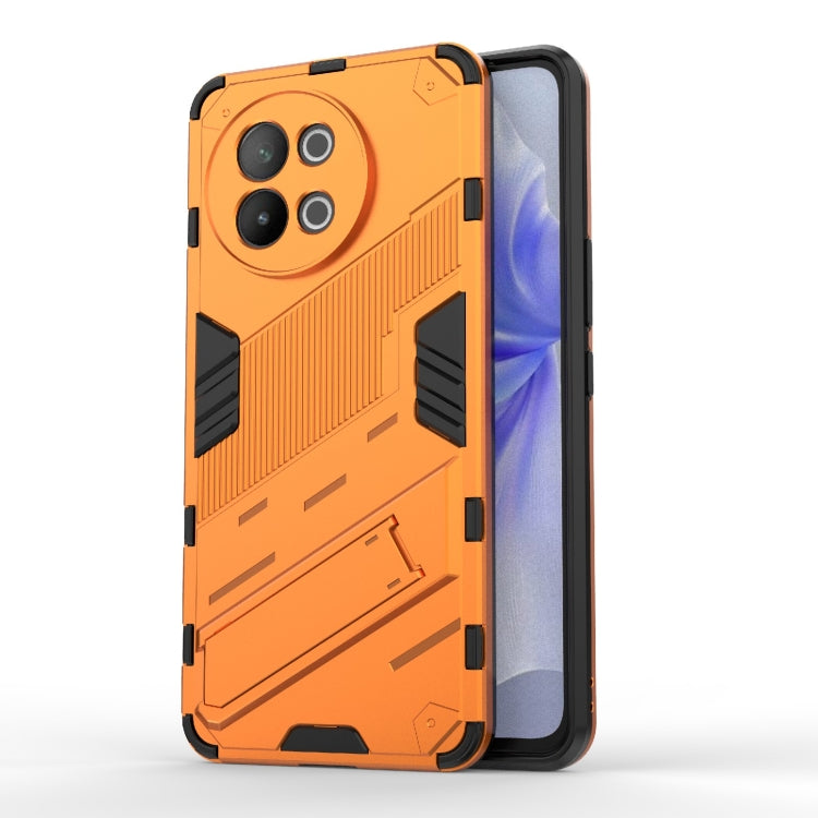 Punk Armor 2 in 1 PC + TPU Phone Case with Holder, For vivo iQOO Z9 5G, For vivo iQOO Z9 Turbo 5G, For vivo iQOO Neo9 5G, For vivo S18E 5G