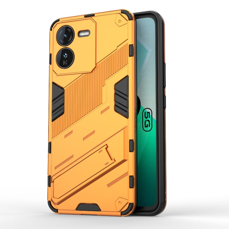 Punk Armor 2 in 1 PC + TPU Phone Case with Holder, For vivo iQOO Z9 5G, For vivo iQOO Z9 Turbo 5G, For vivo iQOO Neo9 5G, For vivo S18E 5G