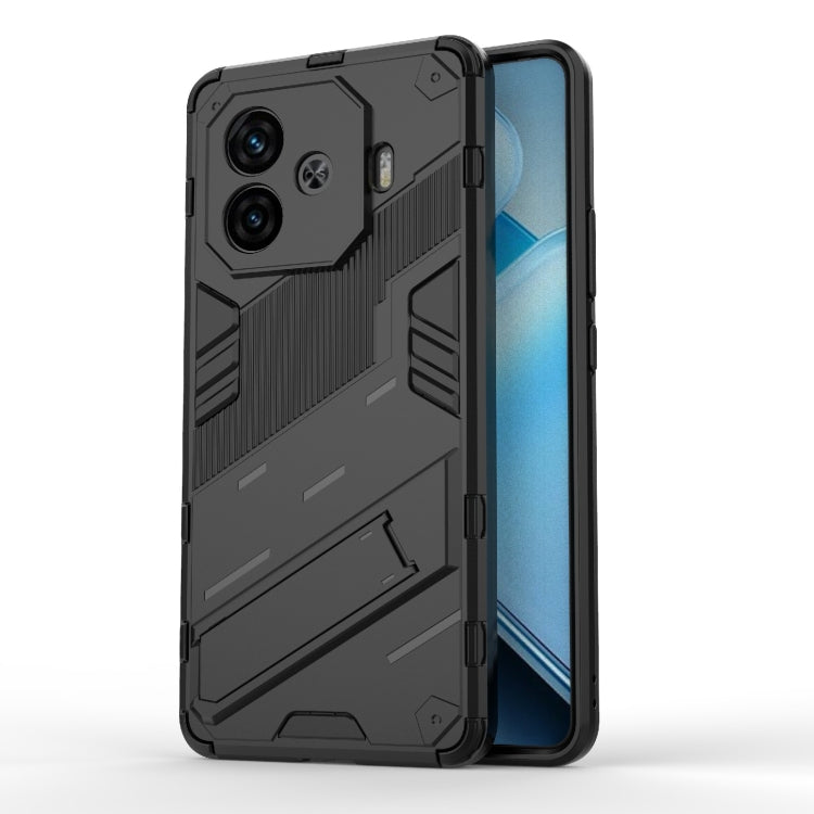 Punk Armor 2 in 1 PC + TPU Phone Case with Holder, For vivo iQOO Z9 5G, For vivo iQOO Z9 Turbo 5G, For vivo iQOO Neo9 5G, For vivo S18E 5G