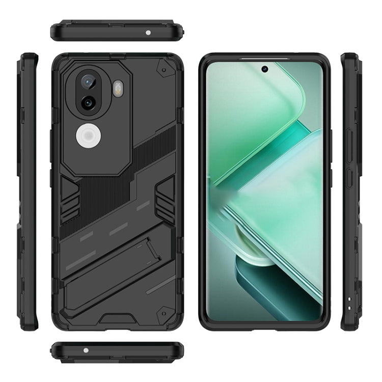 Punk Armor 2 in 1 PC + TPU Phone Case with Holder