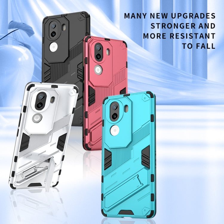 Punk Armor 2 in 1 PC + TPU Phone Case with Holder