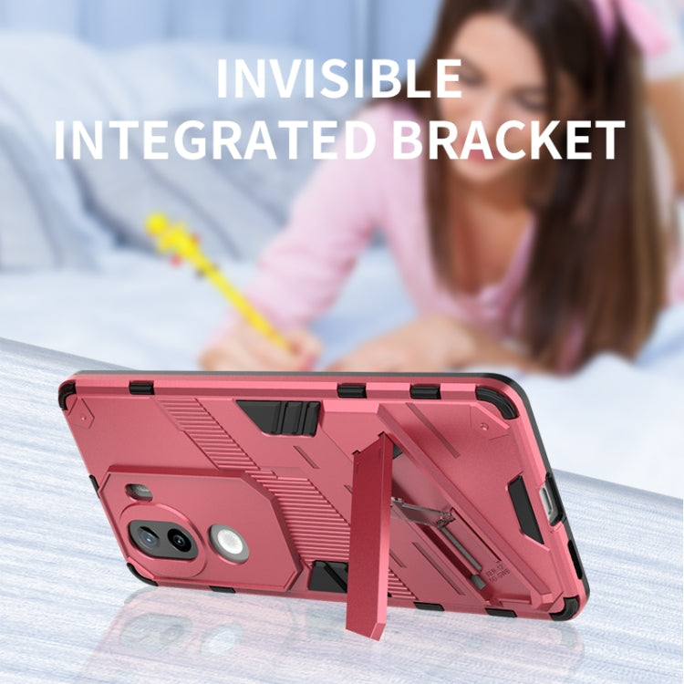 Punk Armor 2 in 1 PC + TPU Phone Case with Holder