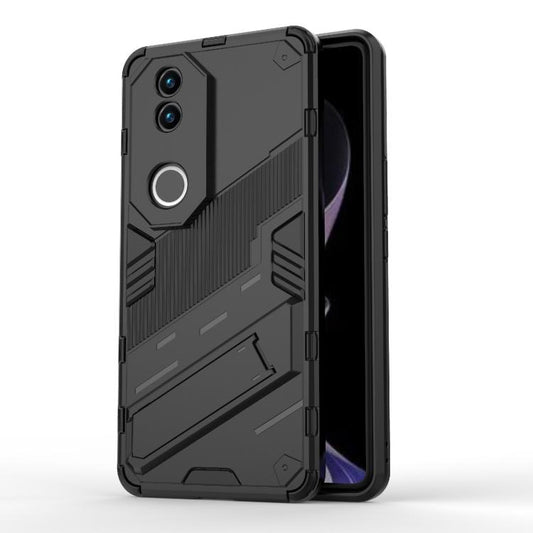 Punk Armor 2 in 1 PC + TPU Phone Case with Holder, For vivo V50 5G Global, For vivo iQOO Z9s Pro 5G India, For vivo iQOO Z9s 5G Global