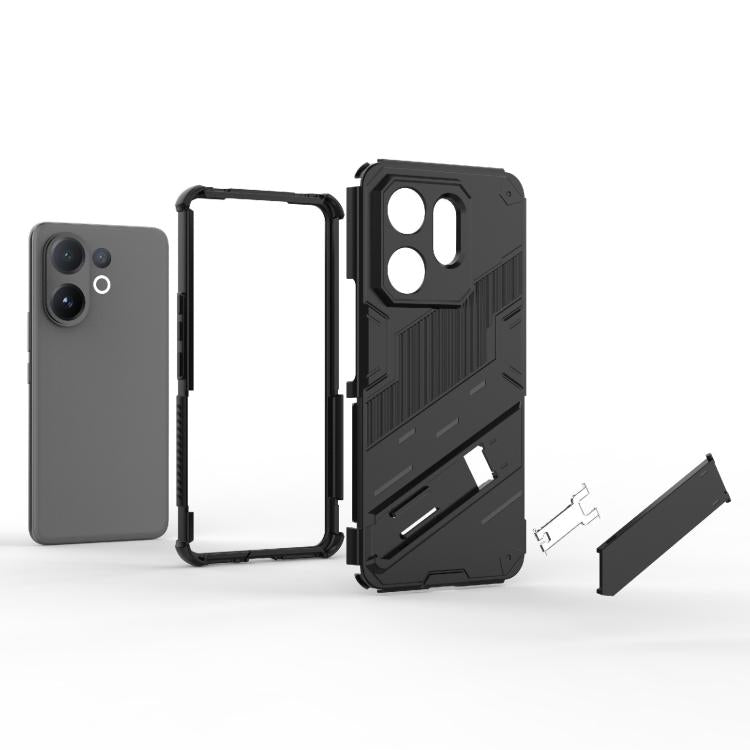 Punk Armor 2 in 1 PC + TPU Phone Case with Holder