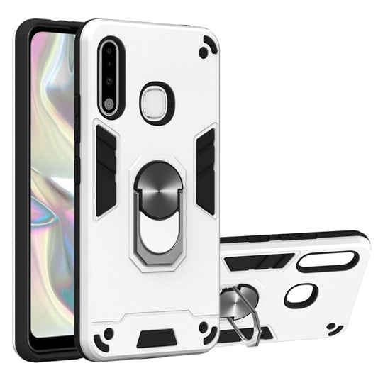 2 in 1 Armour Series PC + TPU Protective Case with Ring Holder, For Samsung Galaxy A70e, For Samsung Galaxy A11 / M11, For Samsung Galaxy A21(EU Version)