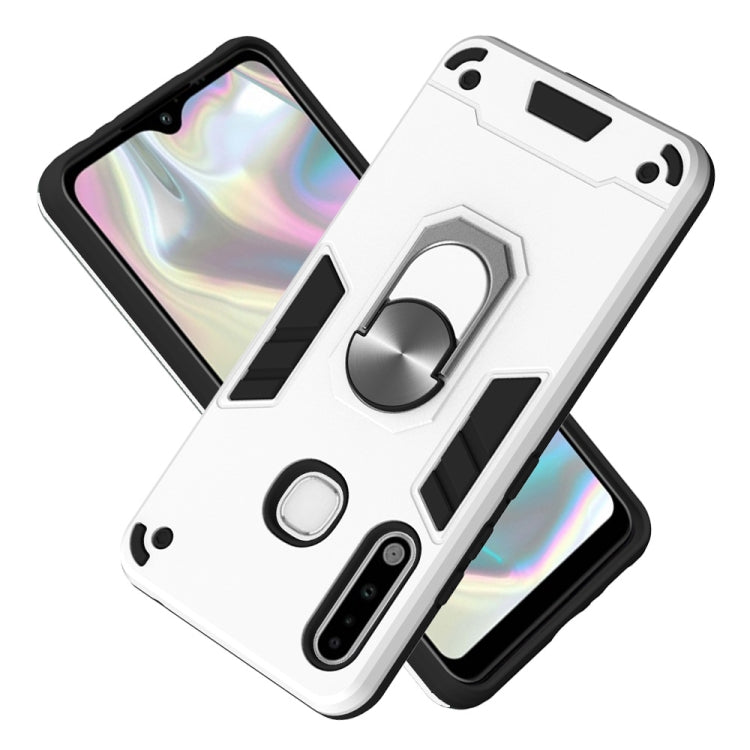 2 in 1 Armour Series PC + TPU Protective Case with Ring Holder, For Samsung Galaxy A70e, For Samsung Galaxy A11 / M11, For Samsung Galaxy A21(EU Version)