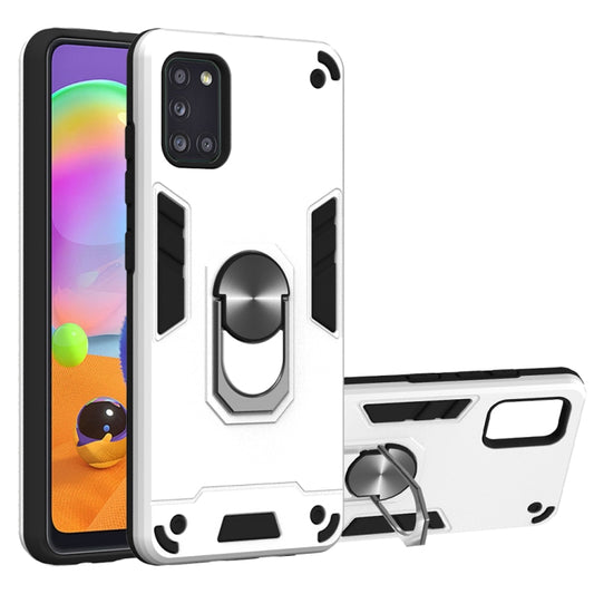 2 in 1 Armor Series PC + TPU Protective Case with Ring Holder, For Samsung Galaxy A31, For Samsung Galaxy A41, For Xiaomi Mi 10 5G / Mi 10 Pro 5G