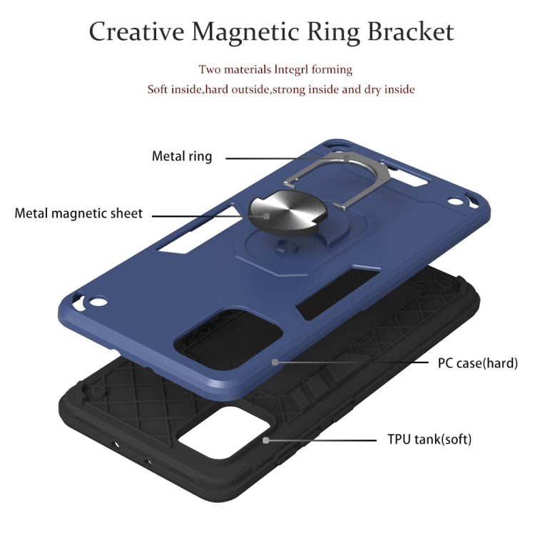 2 in 1 Armor Series PC + TPU Protective Case with Ring Holder, For Samsung Galaxy A70e, For Samsung Galaxy A11 / M11, For Samsung Galaxy A21(EU Version)