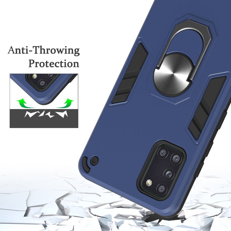 2 in 1 Armor Series PC + TPU Protective Case with Ring Holder, For Samsung Galaxy A70e, For Samsung Galaxy A11 / M11, For Samsung Galaxy A21(EU Version)