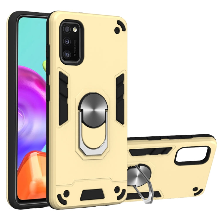 2 in 1 Armor Series PC + TPU Protective Case with Ring Holder, For Samsung Galaxy A31, For Samsung Galaxy A41, For Xiaomi Mi 10 5G / Mi 10 Pro 5G