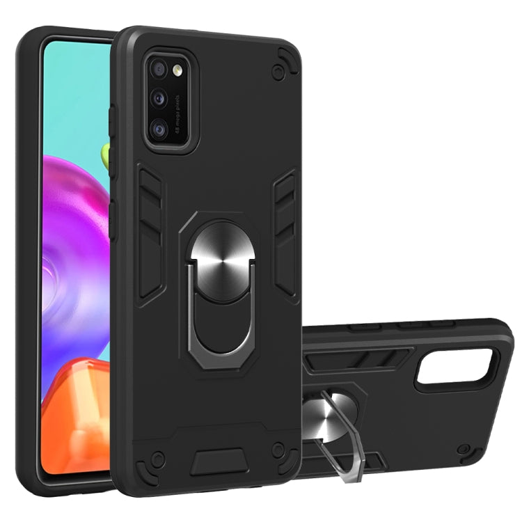 2 in 1 Armor Series PC + TPU Protective Case with Ring Holder, For Samsung Galaxy A31, For Samsung Galaxy A41, For Xiaomi Mi 10 5G / Mi 10 Pro 5G