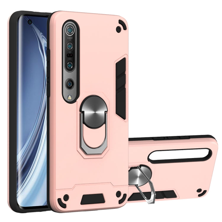 2 in 1 Armor Series PC + TPU Protective Case with Ring Holder, For Samsung Galaxy A31, For Samsung Galaxy A41, For Xiaomi Mi 10 5G / Mi 10 Pro 5G