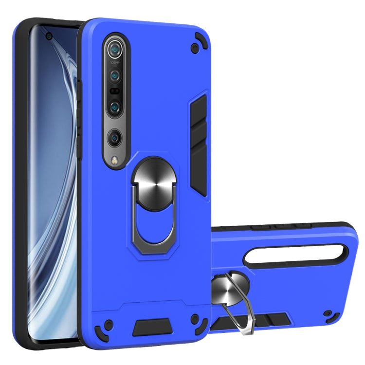 2 in 1 Armor Series PC + TPU Protective Case with Ring Holder, For Samsung Galaxy A31, For Samsung Galaxy A41, For Xiaomi Mi 10 5G / Mi 10 Pro 5G