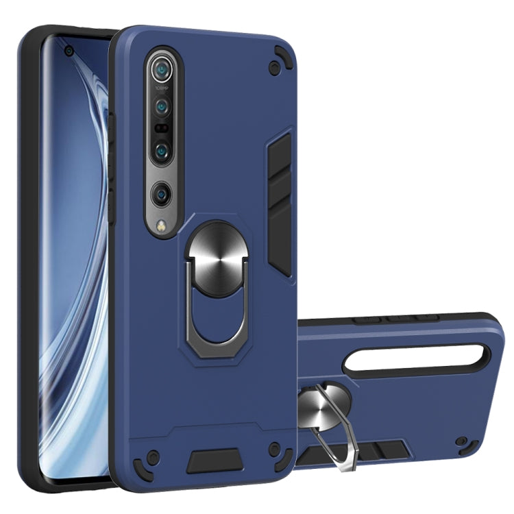 2 in 1 Armor Series PC + TPU Protective Case with Ring Holder, For Samsung Galaxy A31, For Samsung Galaxy A41, For Xiaomi Mi 10 5G / Mi 10 Pro 5G