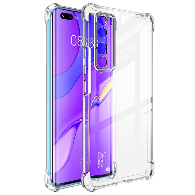 IMAK Full Coverage Shockproof TPU Protective Case, For Huawei Nova 7 5G, For Huawei Nova 7 Pro 5G, For Huawei Nova 7 SE 5G, For Huawei P Smart 2020, For Huawei P40 Pro, For Huawei P40, For Huawei Honor 30, For Huawei Honor 30 Pro, For Huawei Honor X10 5G