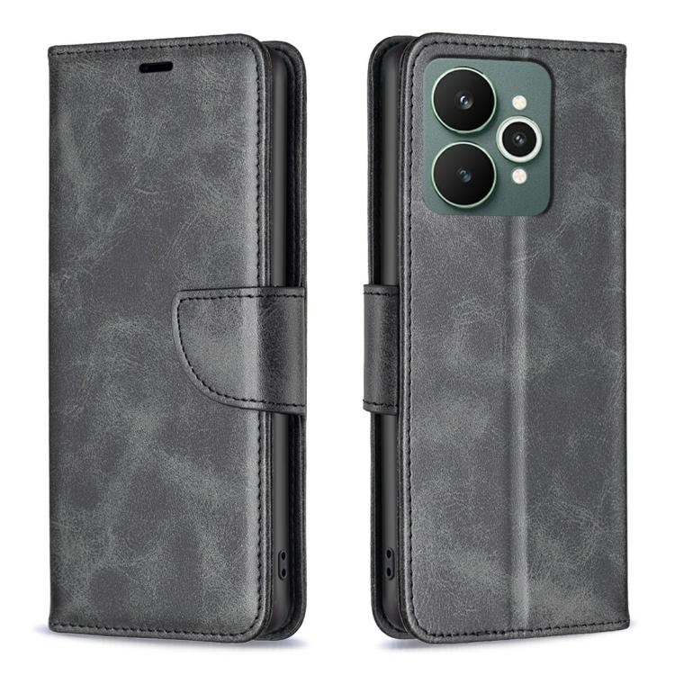 Lambskin Texture Pure Color Flip Leather Phone Case