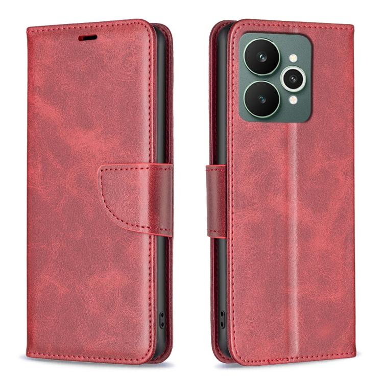 Lambskin Texture Pure Color Flip Leather Phone Case