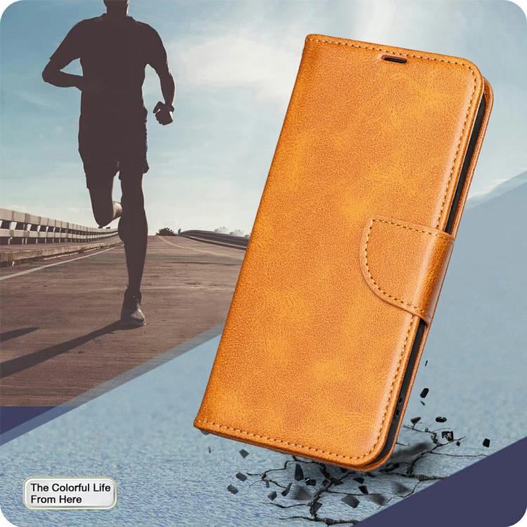 Lambskin Texture Pure Color Flip Leather Phone Case