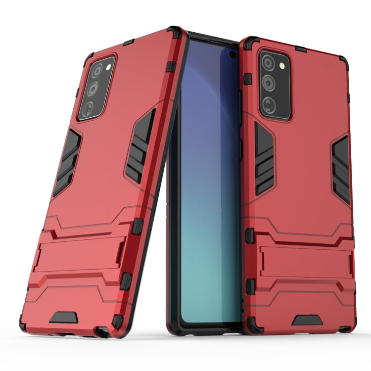 PC + TPU Shockproof Protective Case with Holder, For Samsung Galaxy Note20, For Samsung Galaxy Note20 Plus, For Huawei P smart 2020, For OPPO Reno4 Pro, For OPPO Reno4, For Huawei Enjoy Z