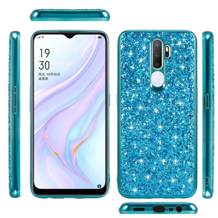 Glitter Powder Shockproof TPU Protective Case, For OPPO A11, For OPPO Realme 5, For OPPO Realme 5 Pro, For OPPO Reno3, For OPPO Reno3 5G