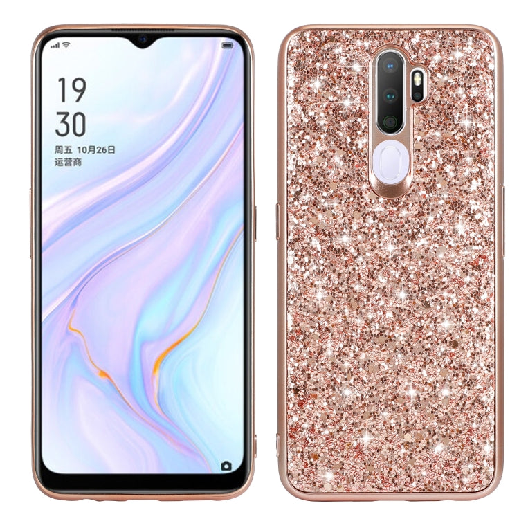 Glitter Powder Shockproof TPU Protective Case, For OPPO A11, For OPPO Reno3, For OPPO Reno3 5G