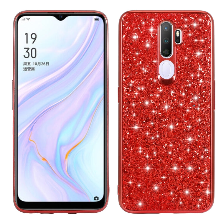Glitter Powder Shockproof TPU Protective Case, For OPPO A11, For OPPO Reno3, For OPPO Reno3 5G