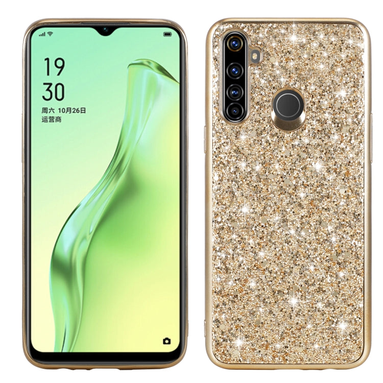 Glitter Powder Shockproof TPU Protective Case, For OPPO A11, For OPPO Realme 5, For OPPO Realme 5 Pro, For OPPO Reno3, For OPPO Reno3 5G