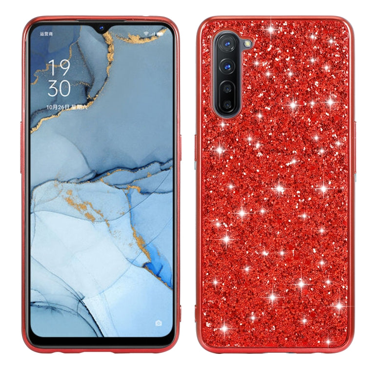 Glitter Powder Shockproof TPU Protective Case, For OPPO A11, For OPPO Realme 5, For OPPO Realme 5 Pro, For OPPO Reno3, For OPPO Reno3 5G