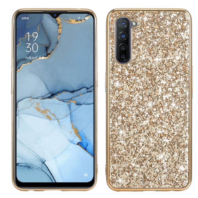 Glitter Powder Shockproof TPU Protective Case, For OPPO A11, For OPPO Reno3, For OPPO Reno3 5G