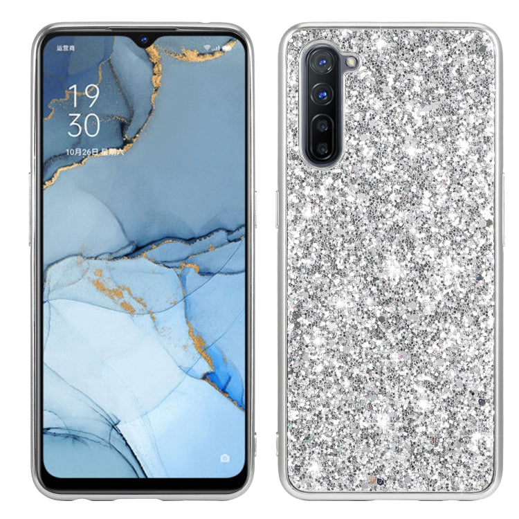 Glitter Powder Shockproof TPU Protective Case, For OPPO A11, For OPPO Realme 5, For OPPO Realme 5 Pro, For OPPO Reno3, For OPPO Reno3 5G