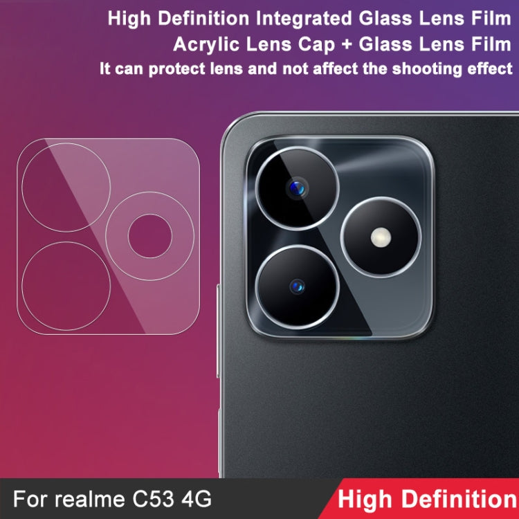 imak High Definition Integrated Glass Lens Film, For Realme C53 4G Global / Narzo N53, For Realme 10 Pro+ 5G Global