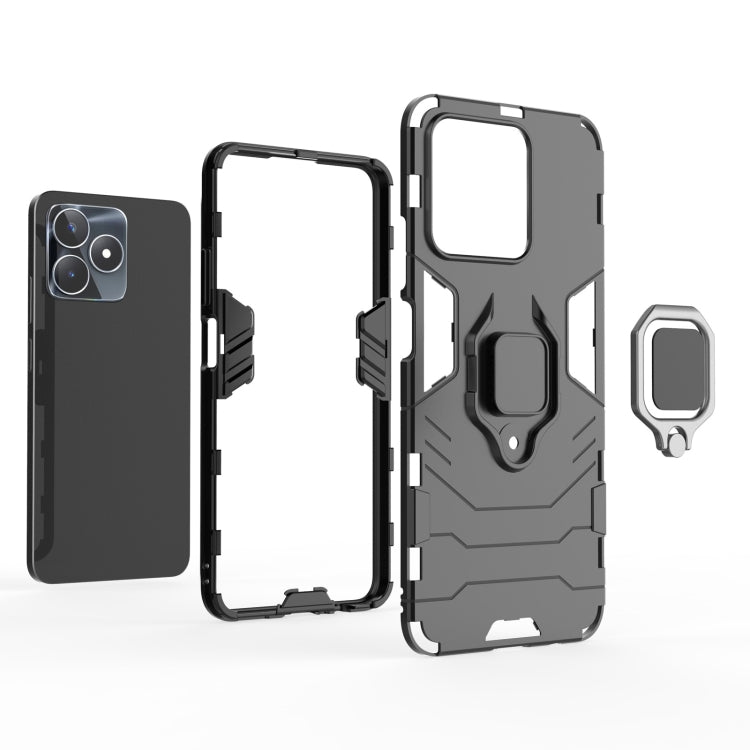 Magnetic Ring Holder PC + TPU Phone Case, For Realme C53 4G