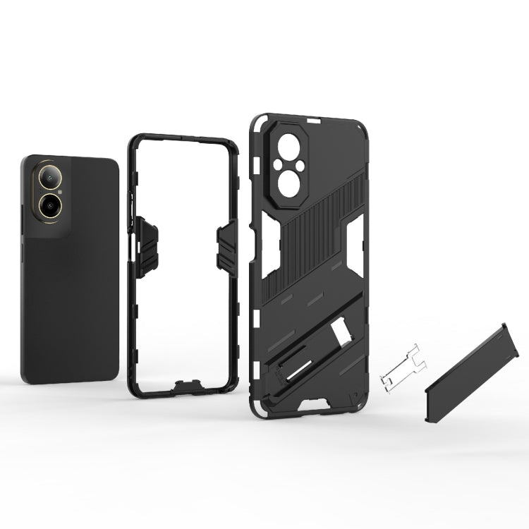 Punk Armor 2 in 1 PC + TPU Phone Case with Holder