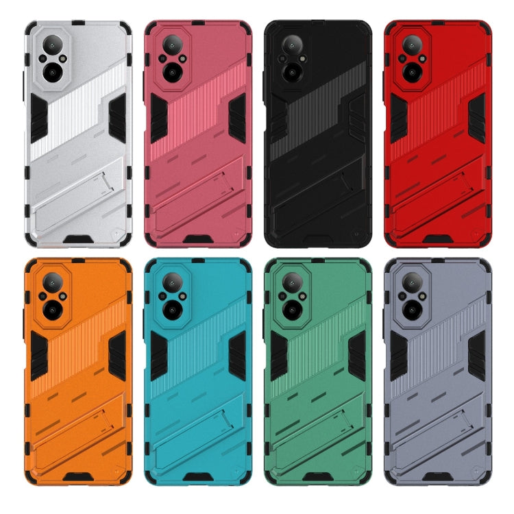 Punk Armor 2 in 1 PC + TPU Phone Case with Holder