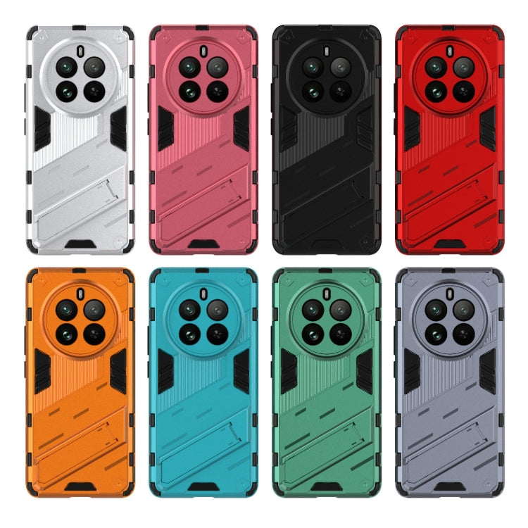 Punk Armor 2 in 1 PC + TPU Phone Case with Holder, For Realme 12 Pro 5G Global, For Realme C67 4G Global, For Realme 11 4G Global, For Realme C53 4G