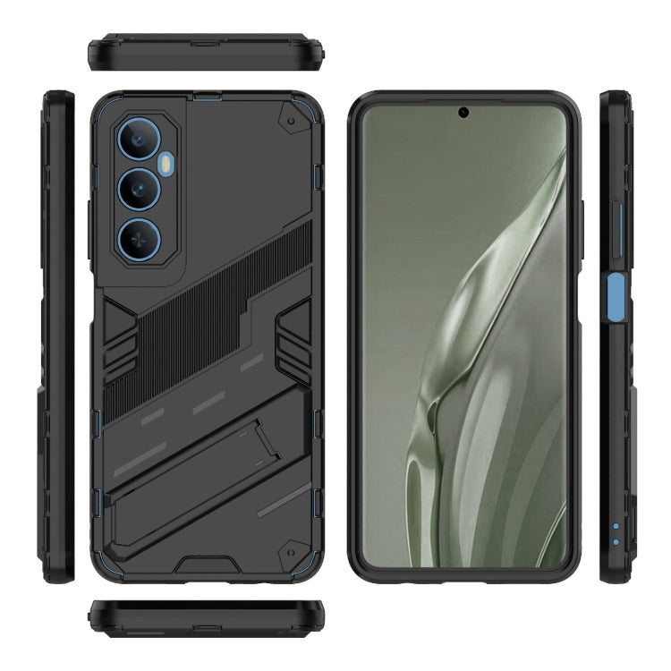 Punk Armor 2 in 1 PC + TPU Phone Case with Holder, For Realme C65 4G Global