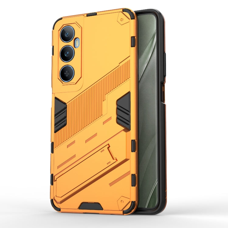 Punk Armor 2 in 1 PC + TPU Phone Case with Holder, For Realme C65 4G Global