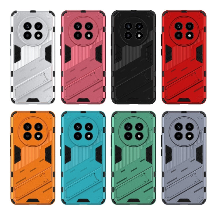 Punk Armor 2 in 1 PC + TPU Phone Case with Holder, For Realme 13 Pro 5G Global, For Realme C63 4G Global, For Realme 12 5G Global, For Realme 12+ 5G Global