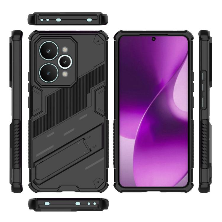 Punk Armor 2 in 1 PC + TPU Phone Case with Holder