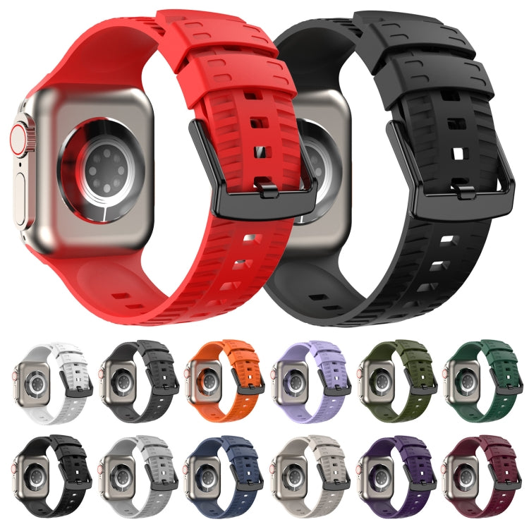 Tire Texture Silicone Watch Band, For Apple Watch Series 8 41mm, For Apple Watch Series 8 45mm