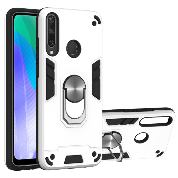 2 in 1 Armour Series PC + TPU Protective Case with Ring Holder, For Huawei Y6P, For Huawei Y8P(2020), For Samsung Galaxy A21s